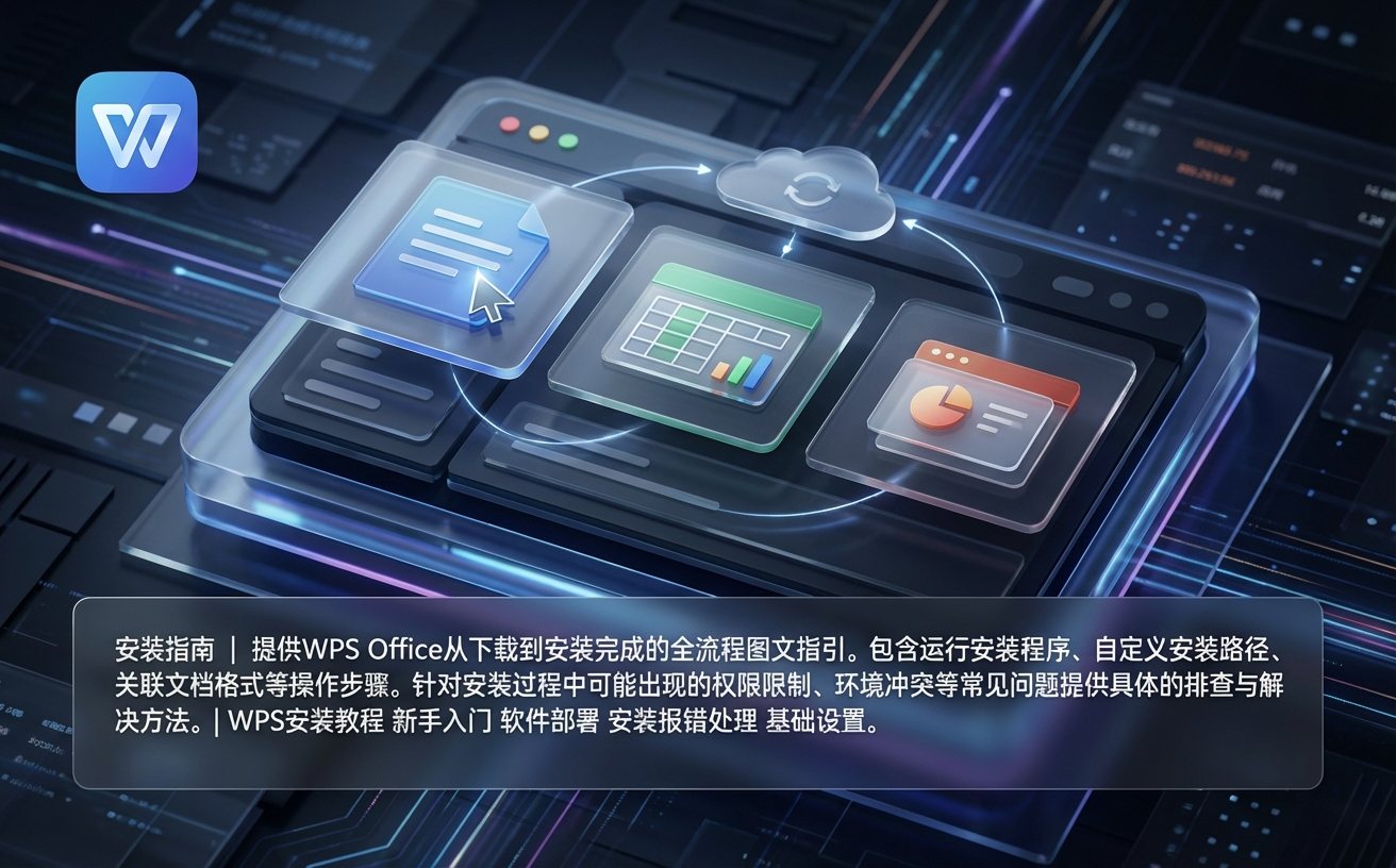 WPS自定义安装路径设置