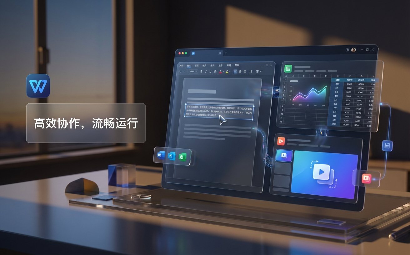 WPS Office 在 Windows 与 macOS 设备上的运行场景图