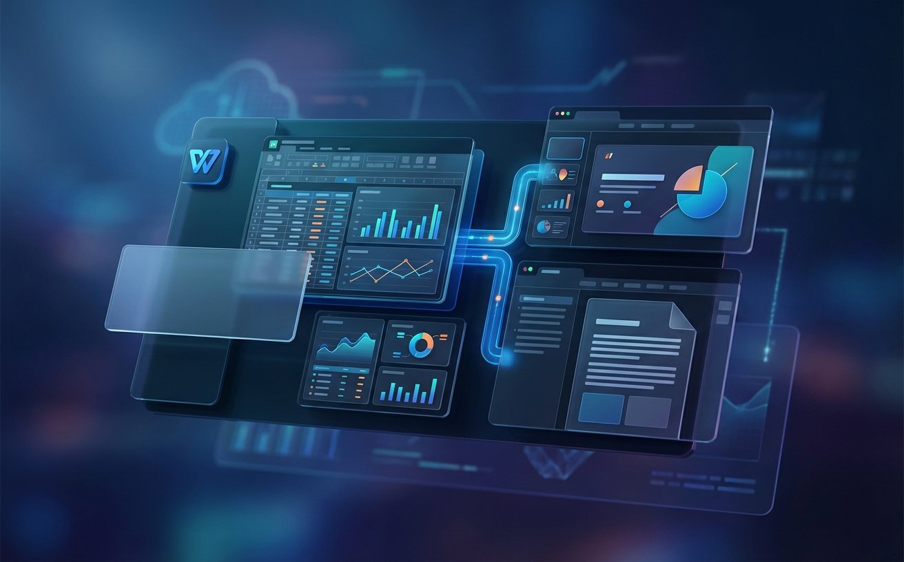 WPS Office 系统要求与设备检测界面示意图