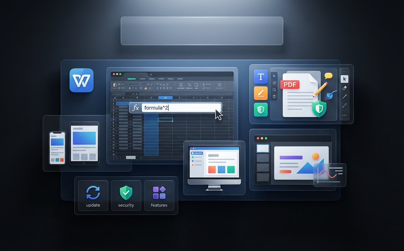 WPS Office 现代化界面展示